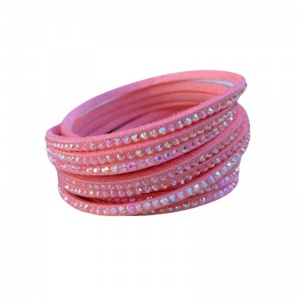 Disco Wrap Bracelet - Pink
